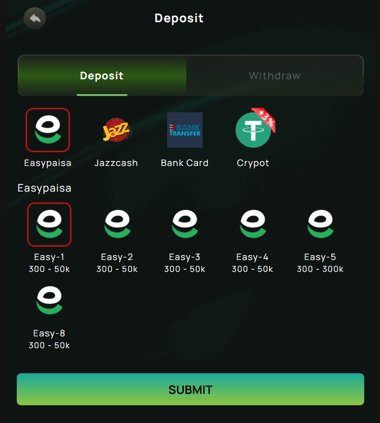 Deposit